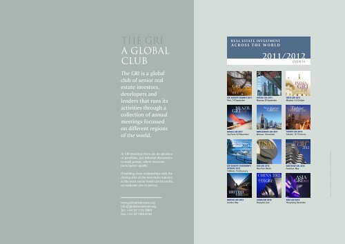 Download Brochure - Global Real Estate Institute