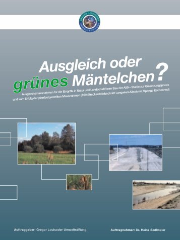 grünes - Gregor Louisoder Umweltstiftung