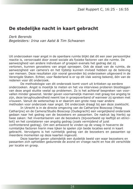 geografisch - Universiteit Utrecht