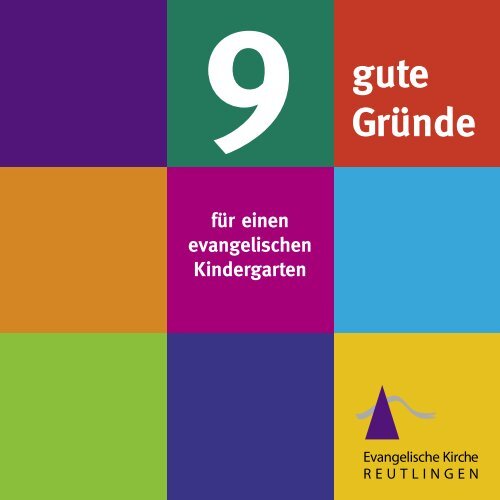 9 gute Gründe für einen evangelischen Kindergarten