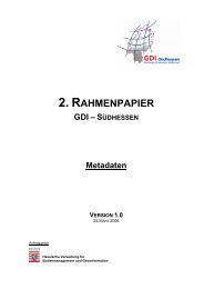 2. RAHMENPAPIER - GDI-Südhessen