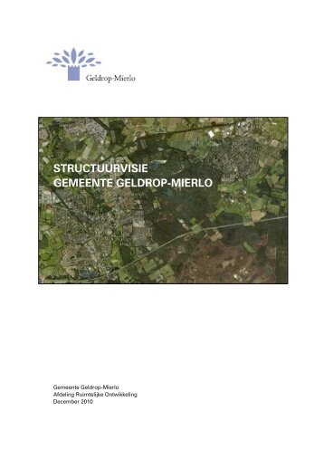 structuurvisie gemeente geldrop-mierlo - GISnet