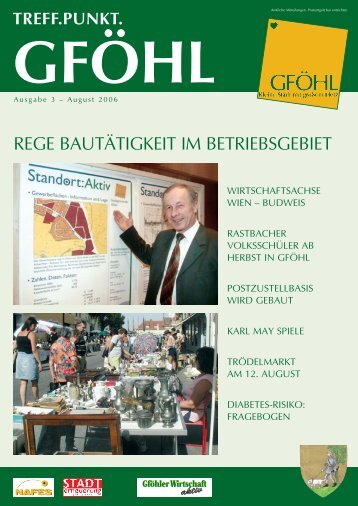 Gföhl 3_2006.indd - Stadtgemeinde Gföhl