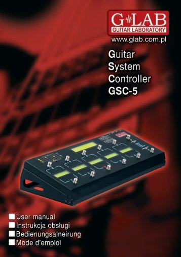 GSC-5 User Manual - G LAB