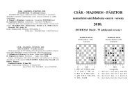 CSÁK - MAJOROS - PÁSZTOR