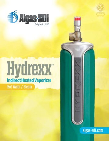 HYDREXX™ Hot Water or Steam Powered LP-Gas ... - Algas SDI