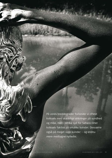 Afrikanere vasker sig hvide i kviksølv - Geus