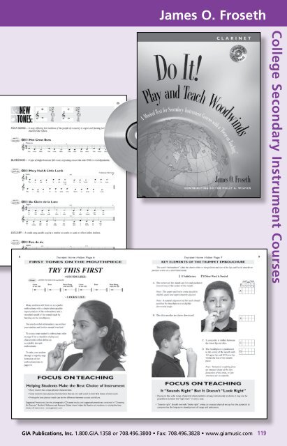 GIA Music Education Catalog ? 2011 - GIA Publications