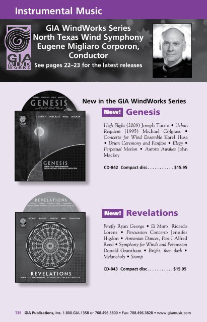 GIA Music Education Catalog ? 2011 - GIA Publications
