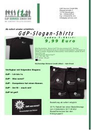 GdP-Slogan-Shirts - GdP Stuttgart RP LPD