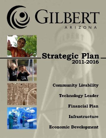 Strategic Plan 2011- 2016 - Town of Gilbert