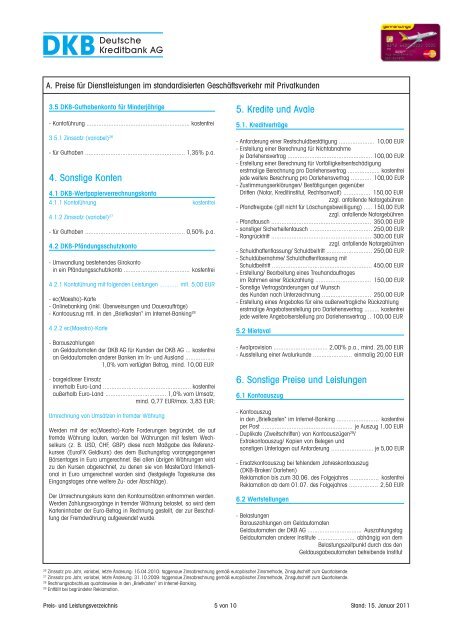 Dkb Deutsche Kreditbank A