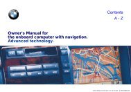 Owner's Manual for the onboard computer with navigation - Club E38