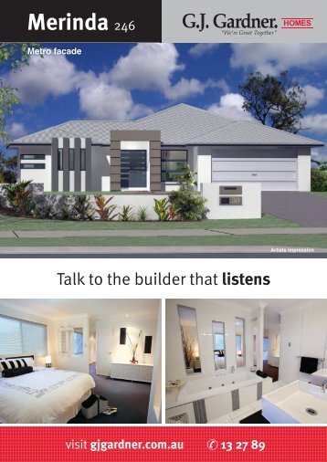 Download PDF Brochure - GJ Gardner Homes