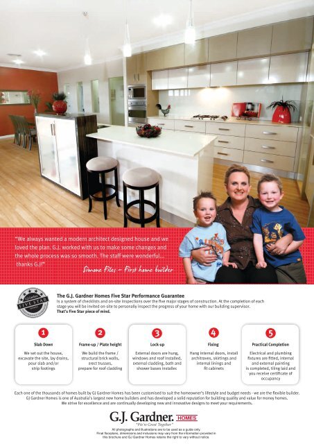 Download PDF Brochure - GJ Gardner Homes