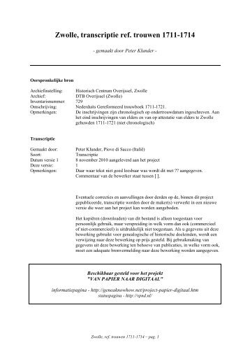 transcr. trouwen 1711-1714 - Geneaknowhow.net