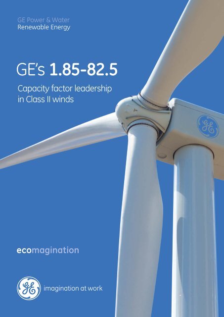 GE's 1.85-82.5 - GE Energy