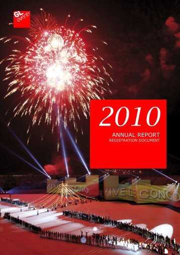 GL EVENTS 2010 ANNUAL REPORT
