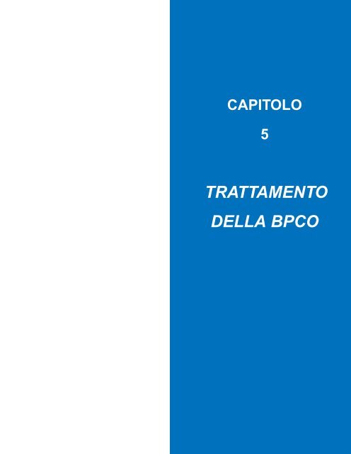 TRATTAMENTO DELLA BPCO - GOLD