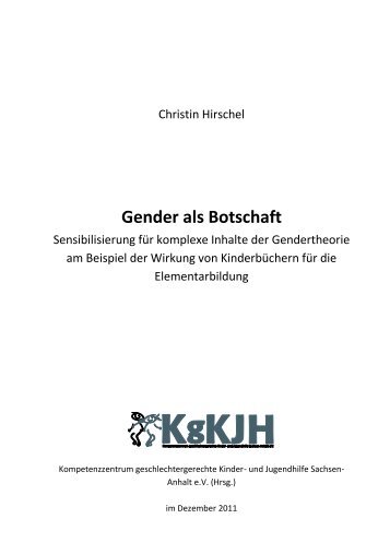 Gender als Botschaft - Kompetenzzentrum geschlechtergerechte ...