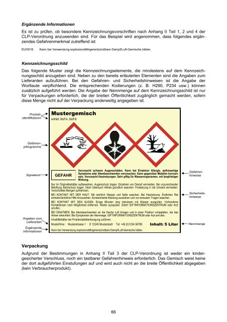 Das neue Einstufungs- und Kennzeichnungssystem für Chemikalien ...