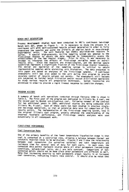 Liquefaction co-processing of coal shale oil at - Argonne National ...