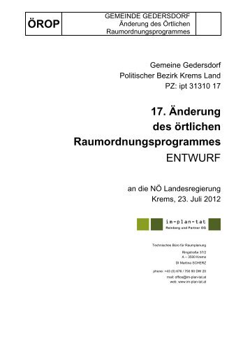 (3,17 MB) - .PDF - Gemeinde Gedersdorf