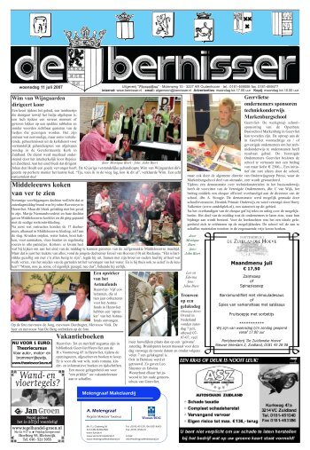 Weekblad Bernisser wk28.pdf - Gemeente Bernisse