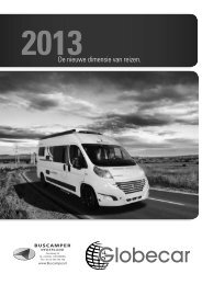 2013De nieuwe dimensie van reizen. - Globecar