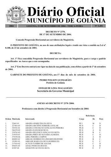 Edição nº 3.491 de 21 de setembro de 2004