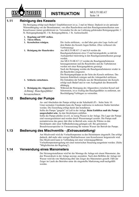 Prospekt/techn. Daten - Getreideheizung