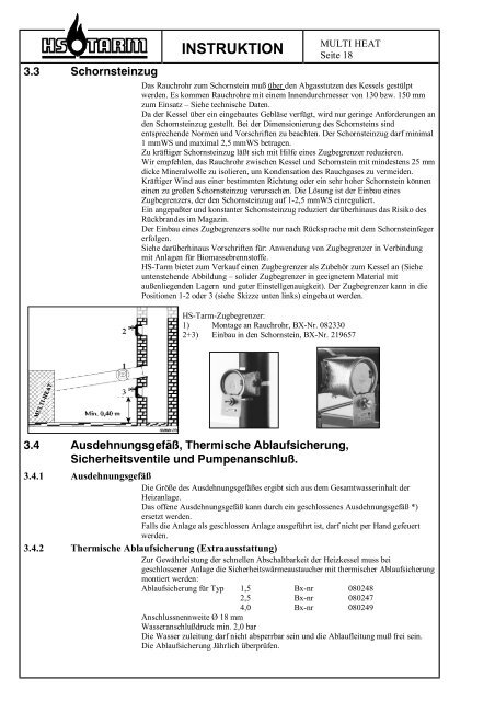 Prospekt/techn. Daten - Getreideheizung