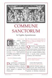 Commune Sanctorum