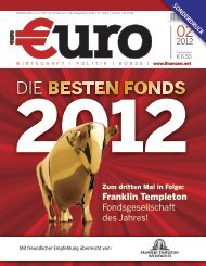Fondsgesellschaft des Jahres 2012