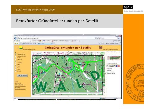 Von der Welt ins GIS – Ideen für GIS-Anwendungen ... - AG GIS-Küste