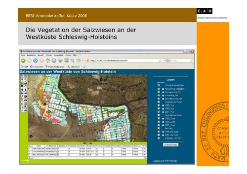 Von der Welt ins GIS – Ideen für GIS-Anwendungen ... - AG GIS-Küste