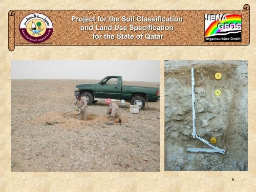 Project for the Soil Classification and Land Use Specification for the ...