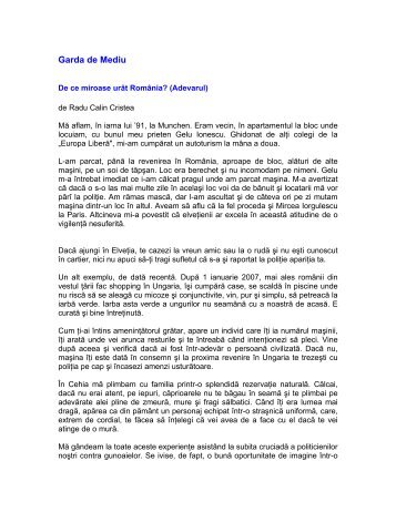 Garda de Mediu - Garda Nationala de Mediu