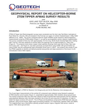 ZTEM airborne tipper AFMAG test survey over a magmatic copper ...