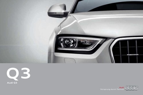 Katalog zum Audi Q3