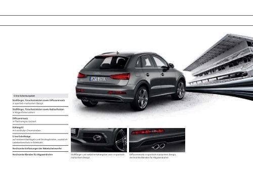 Katalog zum Audi Q3