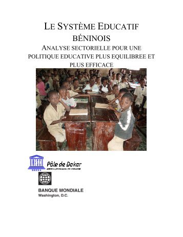 le système educatif béninois - Global Partnership for Education