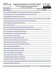 2010 Schedule O (Form 990 or 990-EZ) - DUSTOFF Association