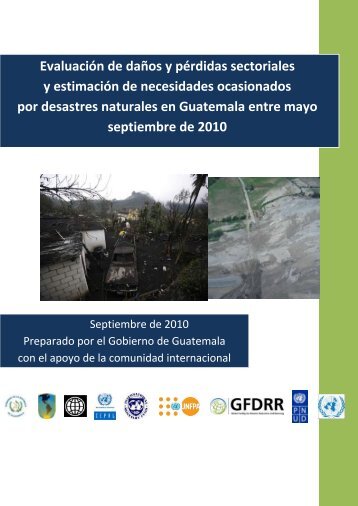 Evaluación de daños y pérdidas sectoriales y estimación ... - GFDRR