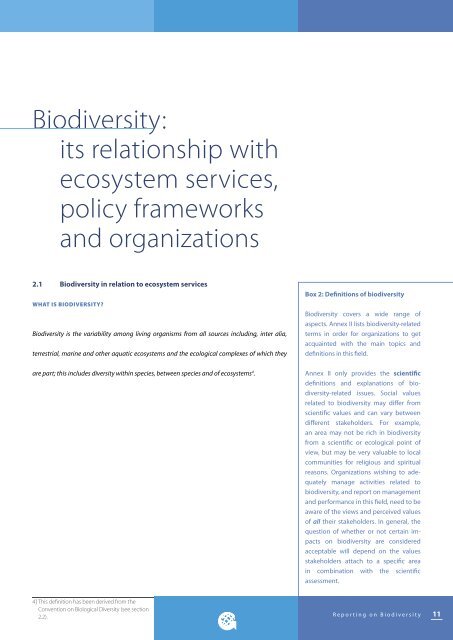 Biodiversity - a GRI Reporting Resource - Global Reporting Initiative