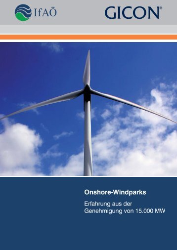 Onshore-Windparks DE - IfAÖ