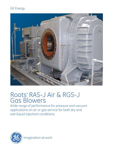 Roots Blowers RAS-J RGS-J metric brochure / PDF 843kb - GE Energy