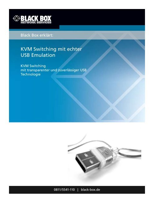 KVM Switching mit echter USB Emulation