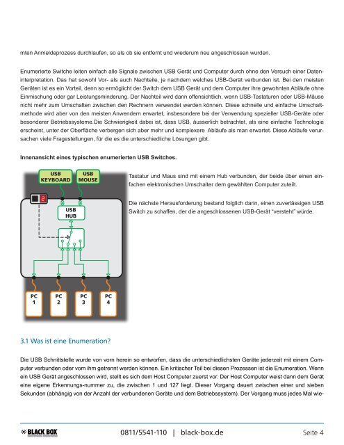 KVM Switching mit echter USB Emulation