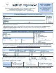 2013 Registration Form(PDF) - GLPTI